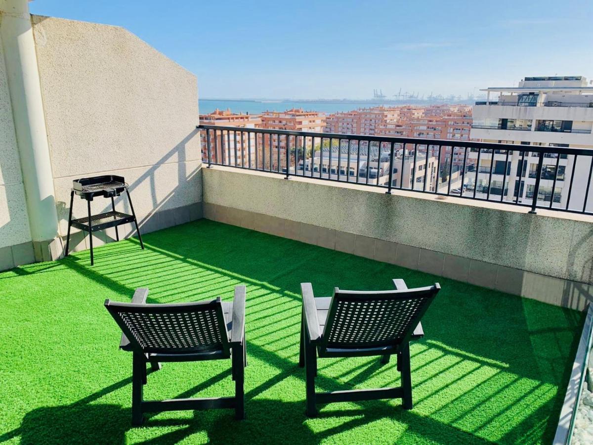 Non Stress Atico Duplex Con Vistas Al Mar Apartment Valencia Ngoại thất bức ảnh
