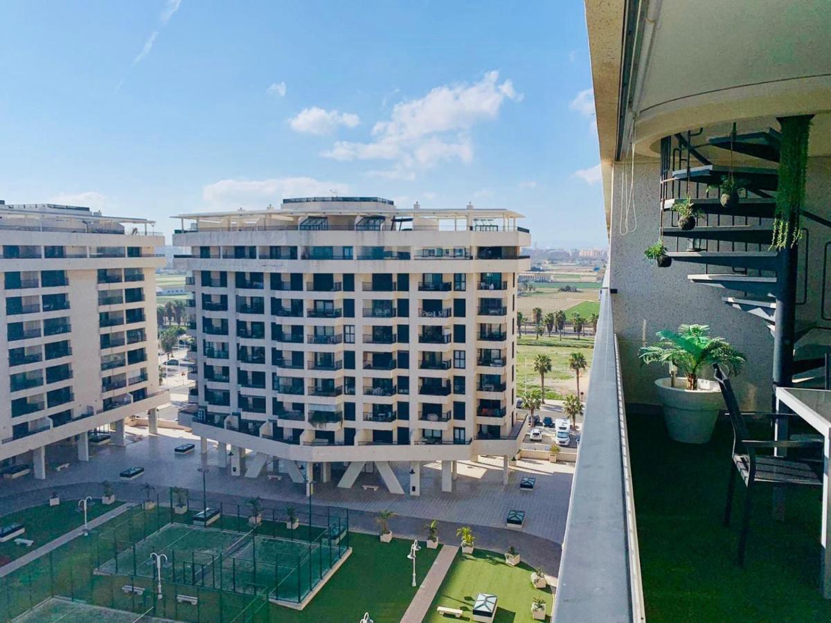 Non Stress Atico Duplex Con Vistas Al Mar Apartment Valencia Ngoại thất bức ảnh